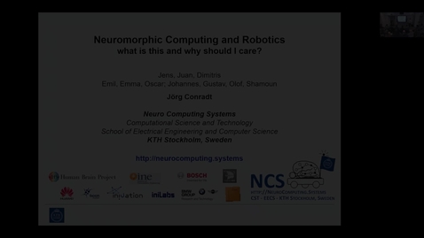 Thumbnail for Jörg Conradt - Neuromorphic Computing and Robotics, what is this and why should I care