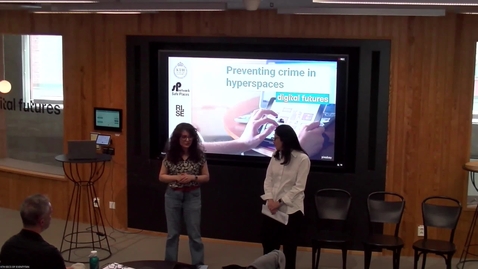 Thumbnail for Preventing crime in hyperspaces - Digital futures seminar, 14th May 2025