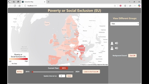 Thumbnail for DT2300 - 2025: Sonifying Risk of Poverty or Social Exclusion in the EU : A Multimodal Interactive Sonification