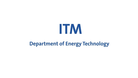 Thumbnail for Björn E Palm presents the Department of Energy Technology