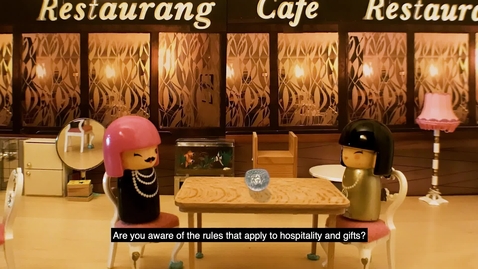 Thumbnail for Hospitality and gifts at the ITM School