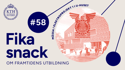 Thumbnail for 58 | Fikasnack från mässan för Elektroprojekt 1 med studenter och lärare