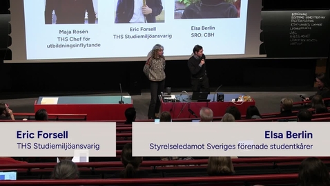 Thumbnail for Studenterna ha ordet på Storträffen HT23 - Studenten i centrum