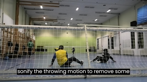Thumbnail for DT2300 - 2024: Sonification of Goalball Throws to Aid in Practice