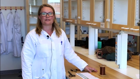 Thumbnail for Demonstration. Metallens töjningsegenskaper. 