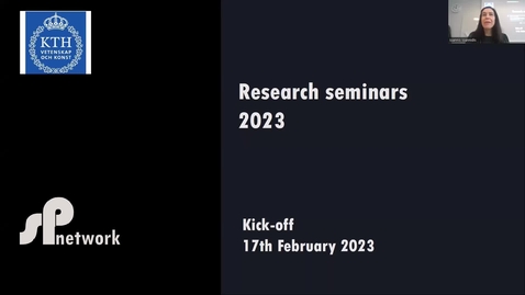 Thumbnail for Research Seminar 2023 - Using wastewater data for monitoring COVID-19. A spatio-temporal modelling approach by Dr. Guangquan Li