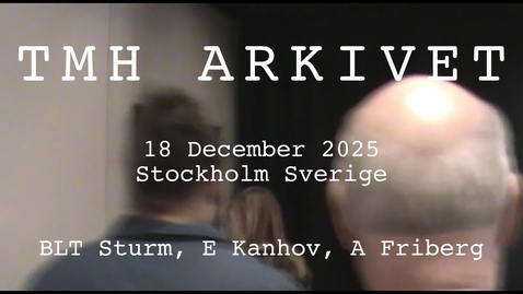 Thumbnail for TMH ARKIVET 18 DECEMBER 2025