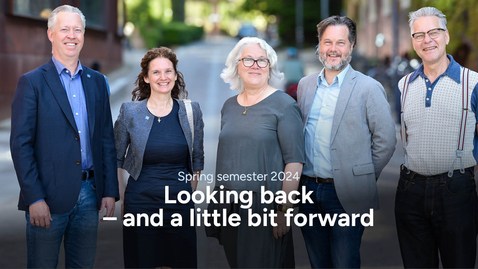 Thumbnail for Spring semester 2024: looking back – and a little bit forward