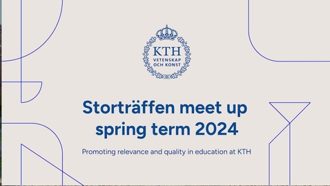 Thumbnail for Storträffen meet up VT24 - Introduction