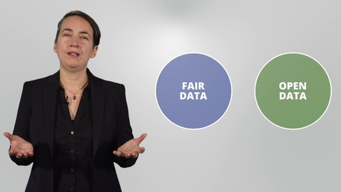 Thumbnail for KTH Open Science Film 4 FAIR data vs Open data