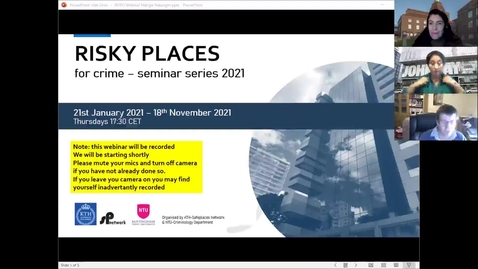Thumbnail for Risky places: Airports as risky facilities, Prof. Mangai Natarajan