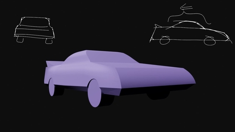 Thumbnail for Tutorial – How to sketch 3D model in Rhino from a sketch image of a car