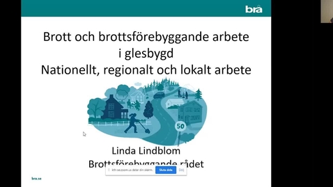 Thumbnail for Session 2 - Trygghet och säkerhet i staden och på landet