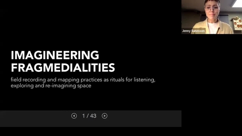 Thumbnail for IMAGINEERING FRAGMEDIALITIES - Field recording and mapping practices as rituals for listening, exploring and re-imagining space