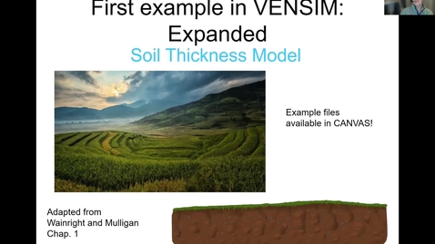 Thumbnail for Soil model in VENSIM - Part 2 (PLE7)