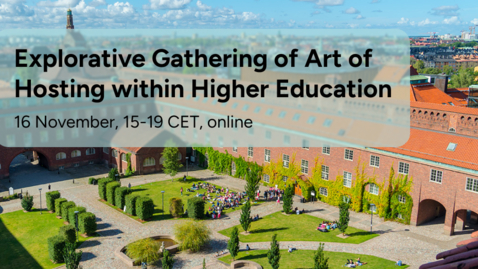 Thumbnail for KTH Explorative Gathering on Art of Hosting in Academia