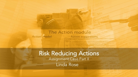 Thumbnail for Risk Reducing Actions