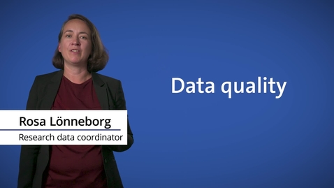 Thumbnail for Data Quality