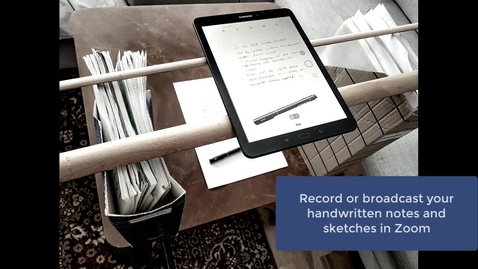 Thumbnail for Record notes with smartphone or padlet-english