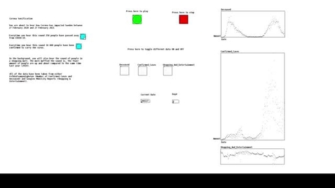 Thumbnail for DT2300 - 2021: Sound the alarm! - A sonification of Covid-19's spread in Sweden