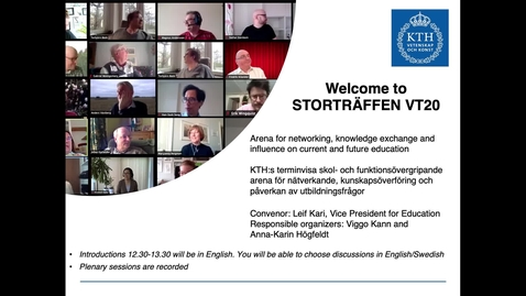 Thumbnail for Storträffen Vår 2020 Part 1