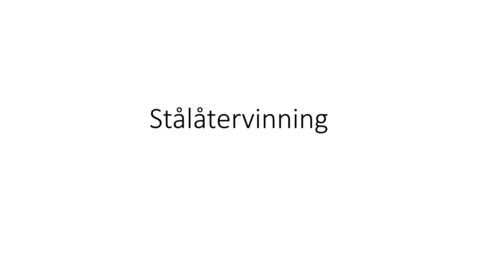 Thumbnail for Metallåtervinning_stål_1