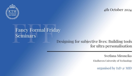 Thumbnail for Fancy Formal Friday -  Svetlana Mironcika