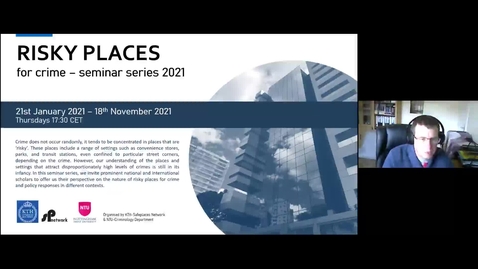 Thumbnail for Risky Places:  Are shopping centers risky places? by Prof. Vania Ceccato
