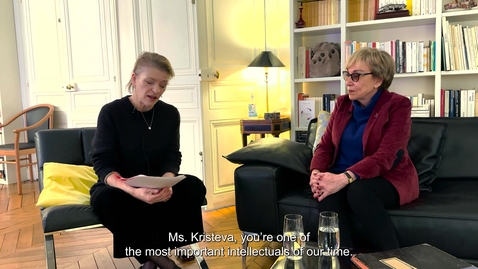 Thumbnail for Samtal med Julia Kristeva, 2023 års hedersdoktor vid Södertörns högskola