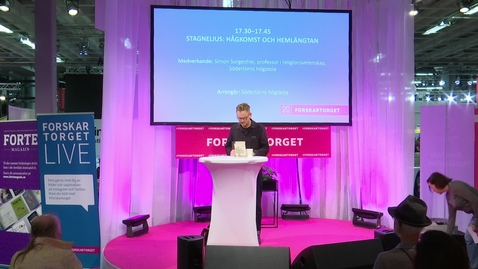 Thumbnail for Simon Sorgenfrei på Forskartorget