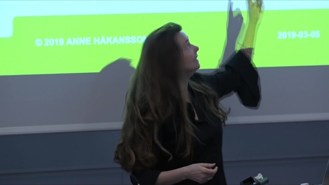 Thumbnail for Anne Håkansson – Artificiell intelligens / 2019
