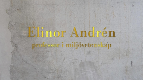 Thumbnail for Elinor Andrén, professor i miljövetenskap