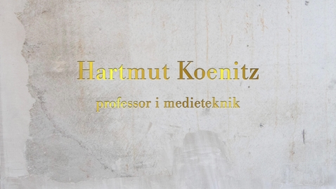 Thumbnail for Hartmut Koenitz, professor i medieteknik