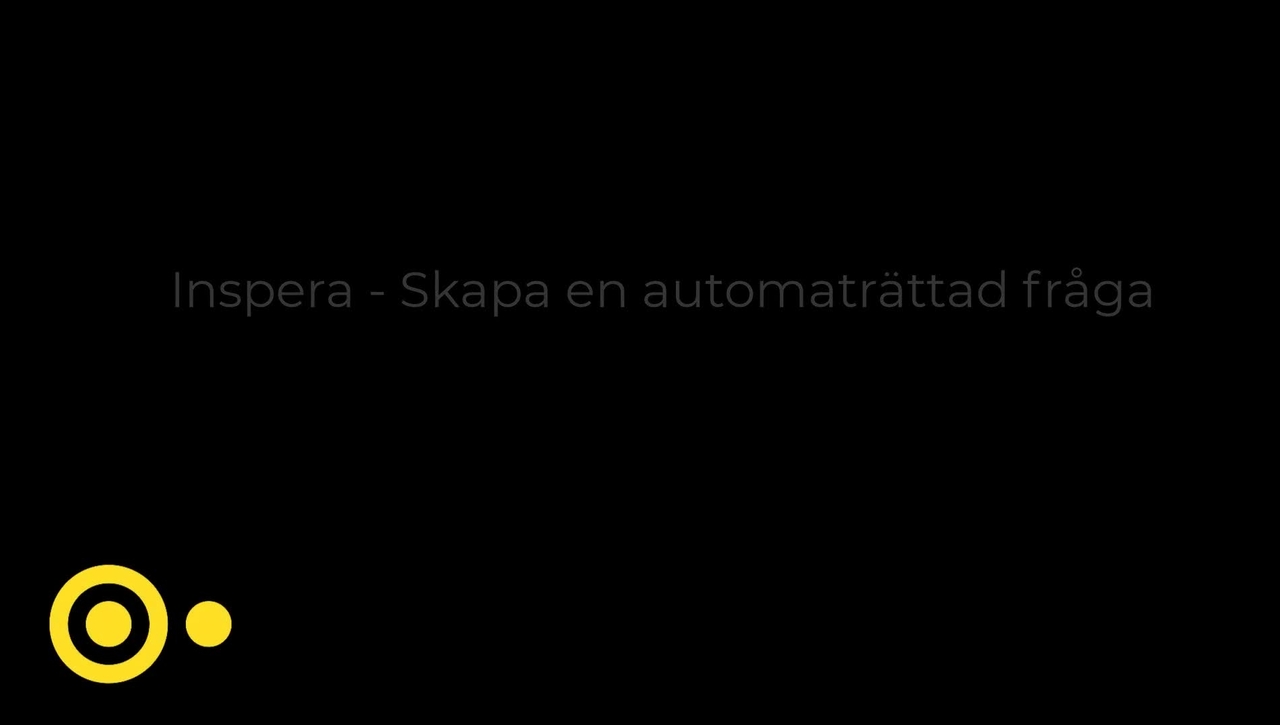 Skapa flervalsfråga