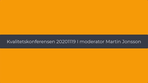 Thumbnail for Kvalitetskonferensen 2020 Södertörns högskola