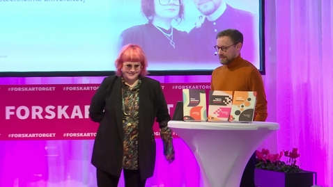 Thumbnail for Sofia Lundmark och Janne Kontio på Forskartorget 2024