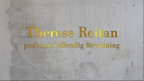 Thumbnail for Therese Reitan, professor i offentlig förvaltning