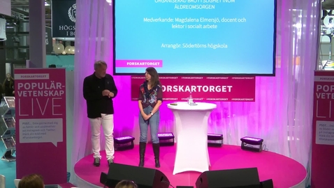Thumbnail for Forskartorget: Organiserad brottslighet inom äldreomsorgen