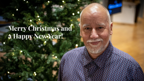 Thumbnail for Julhälsning från rektor