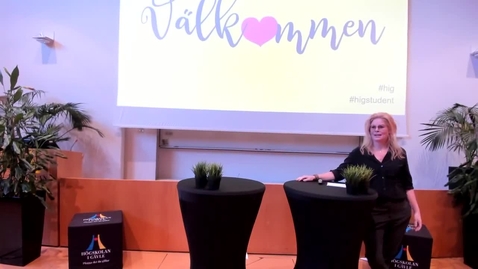 Thumbnail for Introduktionsdag för nya studenter 16 januari 2023