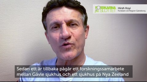 Thumbnail for Hirsh Koyi - överläkare lungcancerenheten Gävle sjukhus
