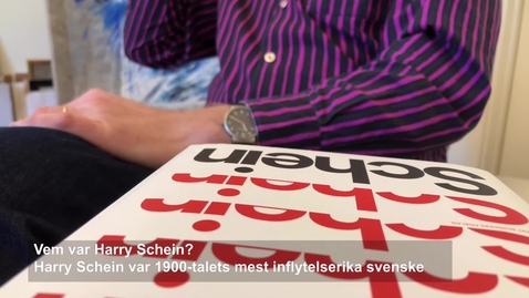 Thumbnail for Per Vesterlund om boken &quot;Schein: En biografi&quot; 