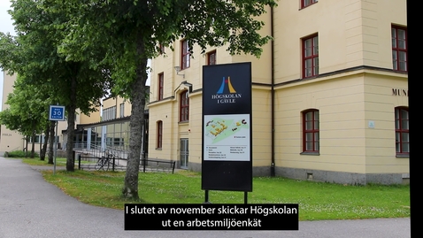 Thumbnail for Arbetsmiljöenkät studenter