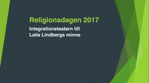 Thumbnail for Religionsdagen 2017 - Integrationsteatern