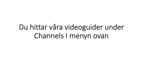 Thumbnail for Videoguider