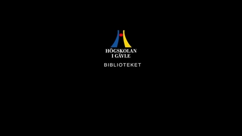 Thumbnail for Biblioteket trailer