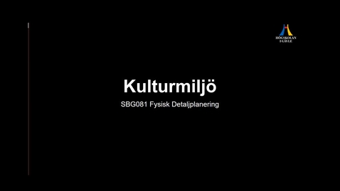 Thumbnail for Kulturmiljö