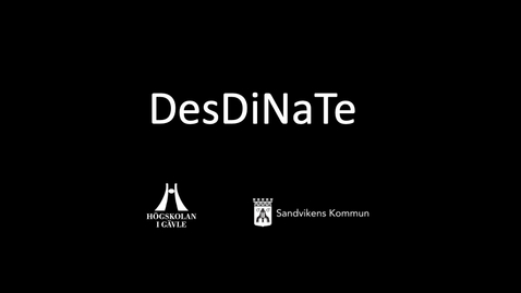Thumbnail for Forskningsprojektet DesDiNaTe 