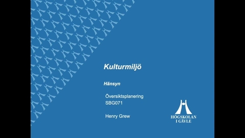 Thumbnail for Kulturmiljö
