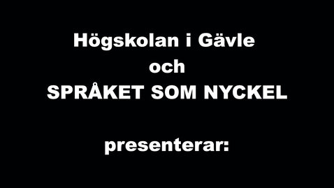 Thumbnail for Aspekter på flerspråkighet och lärande